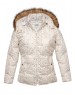 Girls Jacket Quilted Magic White